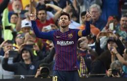 Kết quả bóng đá quốc tế sáng 31/3: Không Ronaldo, Juventus thắng tối thiểu, Messi lập cú đúp giúp Barca thắng derby Catalan