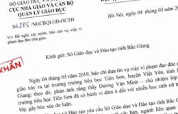 Bộ GD&ĐT yêu cầu xác minh vụ thầy giáo dâm ô hàng chục học sinh lớp 5 ở Bắc Giang