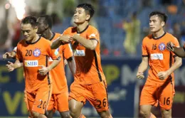 HLV Lê Huỳnh Đức hết lời khen Đức Chinh sau bàn đầu tiên ở V.League 2019