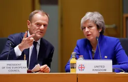 Chủ tịch Hội đồng châu Âu đề xuất EU lùi thời hạn Brexit 1 năm