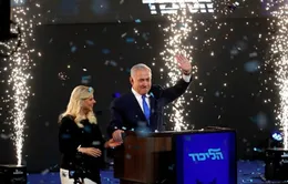 Truyền hình Israel: Thủ tướng Netanyahu chiến thắng cuộc tổng tuyển cử