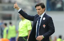 Vincenzo Montella trở lại Fiorentina làm HLV trưởng