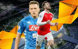 Lịch trực tiếp bóng đá Europa League rạng sáng mai (12/4): Arsenal đại chiến Napoli