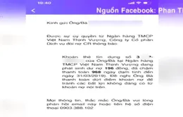 Bị liệt vào nợ nhóm 5 vì dư nợ 196 đồng