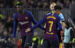 Barcelona đau đầu chọn Dembele và Coutinho để “hạ sát” Man Utd