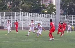 Thắng tối thiểu U18 Singapore, U18 Việt Nam giành trọn 3 điểm trong trận ra quân tại Giải U18 Quốc tế 2019