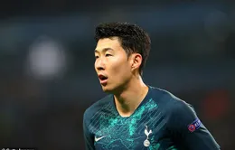 Son Heung Min vượt mặt Cristiano Ronaldo và Lionel Messi