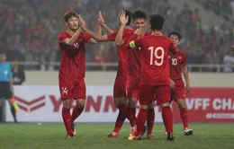 Số áo chính thức của U22 Việt Nam tại SEA Games 30: Quang Hải số 19, Đức Chinh số 9, Tiến Linh số 22