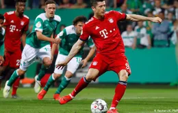 Thắng nhờ sai lầm trọng tài, Bayern "toát mồ hôi" giành vé Chung kết Cúp QG Đức