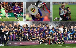 Vòng 35 giải VĐQG Tây Ban Nha La Liga: Messi cùng Barcelona vô địch sớm 3 vòng đấu