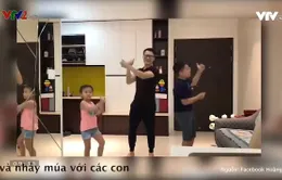 Những ông bố đảm đang của showbiz Việt