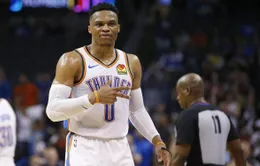 Russell Westbrook tái lập thành tích của huyền thoại NBA