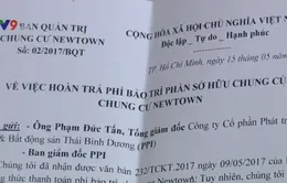 Vì sao các chủ đầu tư cố tình trì hoãn bàn giao phí bảo trì chung cư?