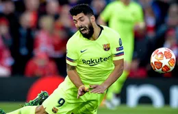 Suarez có thể lỡ hẹn chung kết Cúp Nhà Vua