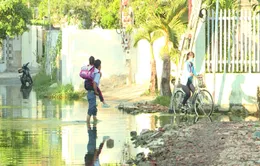 Chính quyền địa phương chưa giải quyết đoạn đường ngập nước tại Nha Trang