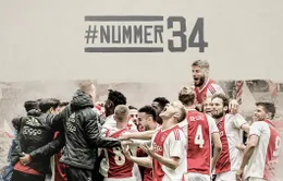 Thắng cách biệt De Graafschap, Ajax lên ngôi vô địch giải VĐQG Hà Lan
