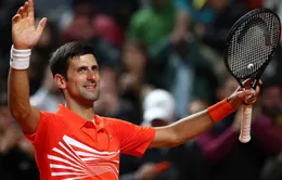 Djokovic, Nadal và Federer giành quyền vào tứ kết Rome Masters 2019