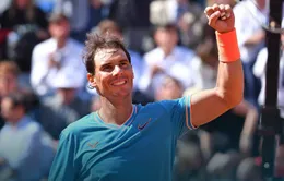 Rome Masters 2019: Rafael Nadal và Schwartzman cùng Tsitsipas giành quyền vào bán kết