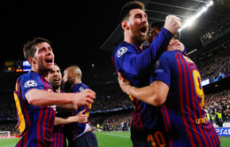 Bán kết lượt đi UEFA Champions League: Messi tỏa sáng, Barcelona thắng đậm 3-0 Liverpool