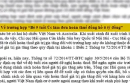 Bé 9 tuổi không được hoàn thuế đồng hồ 6 tỷ đồng