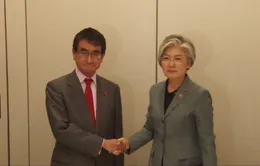 Ngoại trưởng Nhật - Hàn hội đàm giải quyết bất đồng