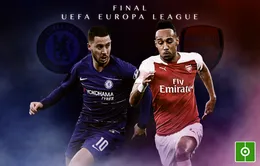 Chelsea - Arsenal (Chung kết UEFA Europa League): 02h00 ngày 30/5 tại Baku