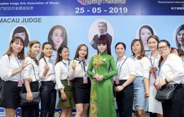 Hoa hậu Hà Thu Trang làm Trưởng ban giám khảo cuộc thi phun xăm quốc tế "Asia Pacific Beauty Festival" 2019