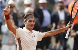 Roger Federer thẳng tiến vào vòng 4 Pháp mở rộng 2019