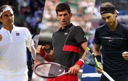 Federer, Nadal và Novak Djokovic lại thống trị Top 3 ATP Ranking