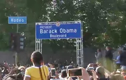 Một thành phố Mỹ đặt tên đường theo tên cựu Tổng thống Obama