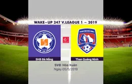 VIDEO Highlights SHB Đà Nẵng 1–0 Than Quảng Ninh (Vòng 8 Wake-up 247 V.League 1-2019)