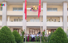Thủ tướng Nguyễn Xuân Phúc dự Lễ chào cờ đầu tuần của Tỉnh ủy Đồng Nai