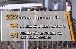 51 thí sinh được nâng điểm thi vẫn đang học tại các trường ĐH, CĐ