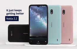 Nokia 2.2 giá rẻ, hỗ trợ mở khóa khuôn mặt