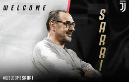 CHÍNH THỨC: Maurizio Sarri trở thành HLV trưởng CLB Juventus