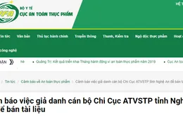 Nghệ An: Giả danh cán bộ Chi Cục ATVSTP để bán tài liệu