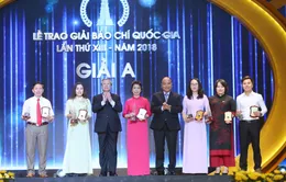 Danh sách tác giả, tác phẩm đoạt Giải báo chí quốc gia lần thứ XIII - 2018