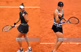 Ashleigh Barty và Marketa Vondrousova vào chung kết đơn nữ Pháp mở rộng 2019