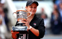 Ashleigh Barty dễ dàng đăng quang chức vô địch giải Pháp mở rộng 2019