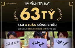 Sau 3 tuần khởi chiếu, "Ký sinh trùng" thu về 63 tỷ đồng