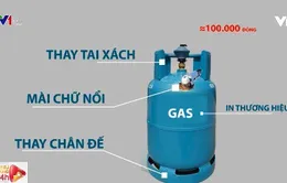 Phân biệt vỏ bình gas thật - giả