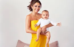 "Bà nội trợ" Eva Longoria khoe ảnh con, nói về khó khăn của việc làm mẹ