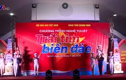 Ấm áp chương trình “Trái tim biển đảo” tại Lý Sơn