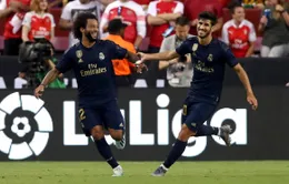 Real Madrid giành thắng lợi trước Arsenal trên chấm phạt đền