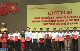 Quyết định hợp nhất các Chi cục Thuế trực thuộc TP Hà Nội