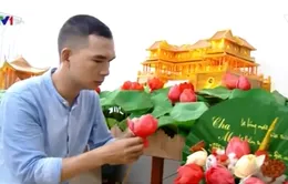 Thổi hồn dân gian vào hoa lá khô