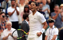 Nadal giành chiến thắng kịch tính trước Kyrgios