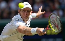 Kết quả tennis Wimbledon 2019 - đơn nam ngày 5/7: Hạt giống số 4 Kevin Anderson bất ngờ bị loại