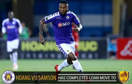 Hoàng Vũ Samson bất ngờ rời CLB Hà Nội