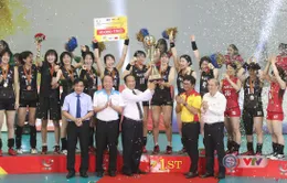 Chung kết và lễ bế mạc, trao giải VTV Cup Tôn Hoa Sen 2019: NEC Red Rockets (Nhật Bản) 3-1 (27/29, 25/17, 25/17, 25/16) ĐT Việt Nam